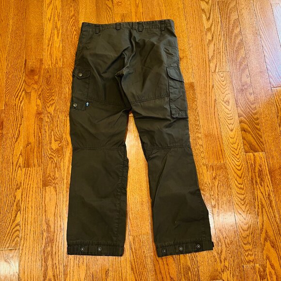 Fjallraven Pants Mens Keb Trousers Trekking G-1000 32 Regular Length - Picture 7 of 16